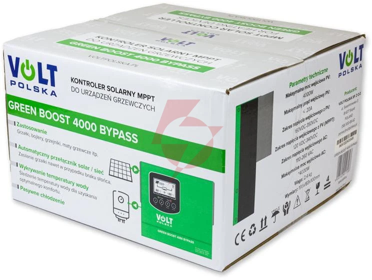 Przetwornica solarna volt polska green boost 4000 bypass (160-350vdc)