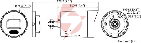 Kamera ip hikvision ds-2cd2067g2h-liu/sl(2.8mm)(ef)