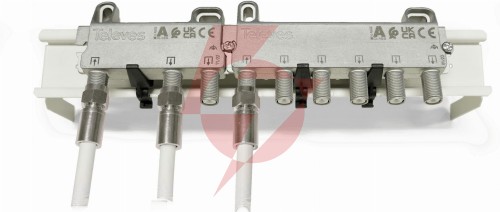 Odgałęźnik końcowy f 4d televes 5...1220mhz 9db ref. 519441