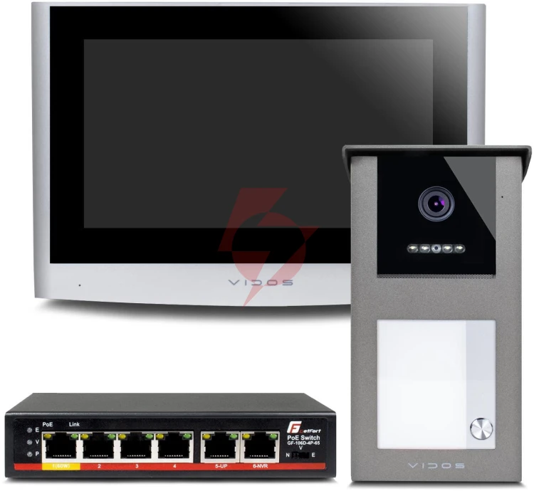 Wideodomofon vidos ipx s101-1/m100
