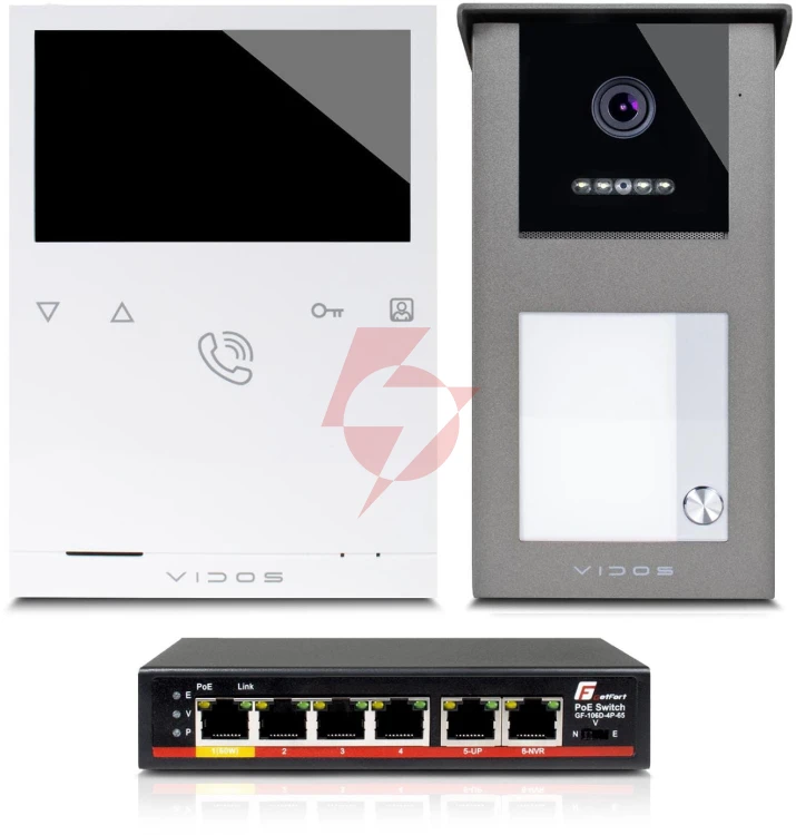 Wideodomofon vidos ipx s101-1/m101