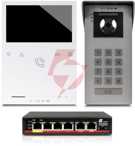 Wideodomofon vidos ipx s100/m101