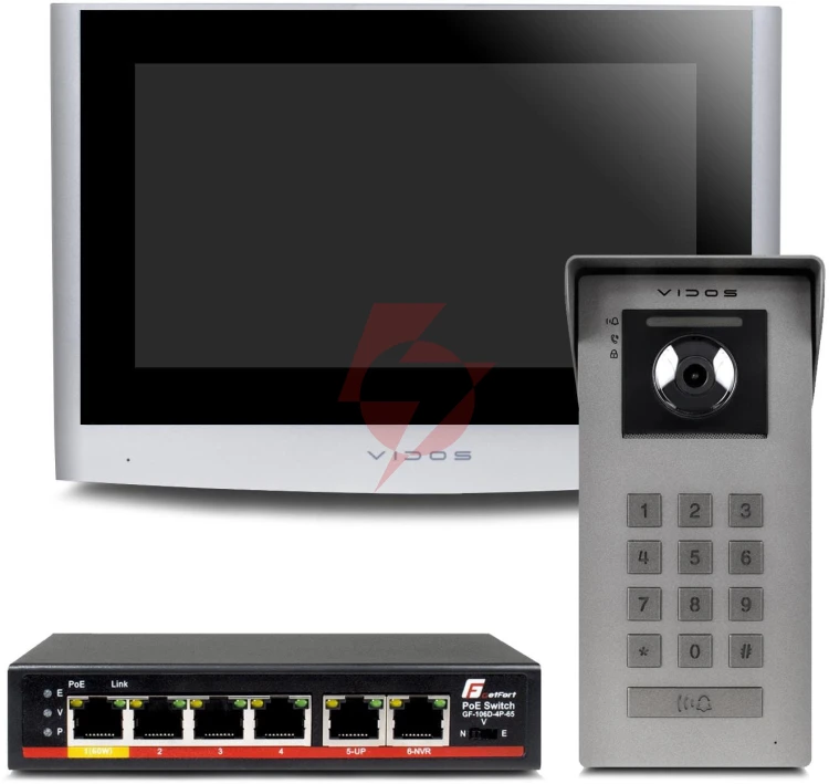 Wideodomofon vidos ipx s100/m100