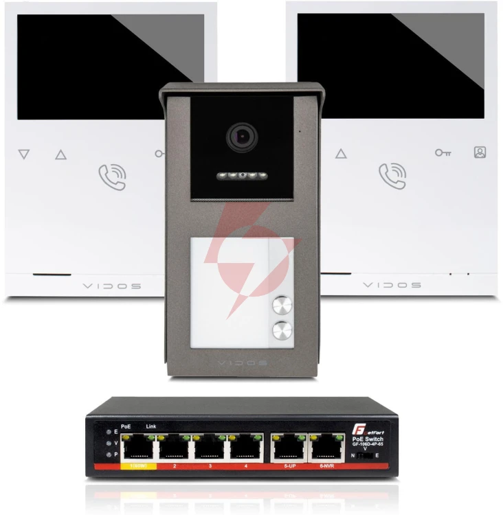 Wideodomofon vidos ipx s101-2/m101