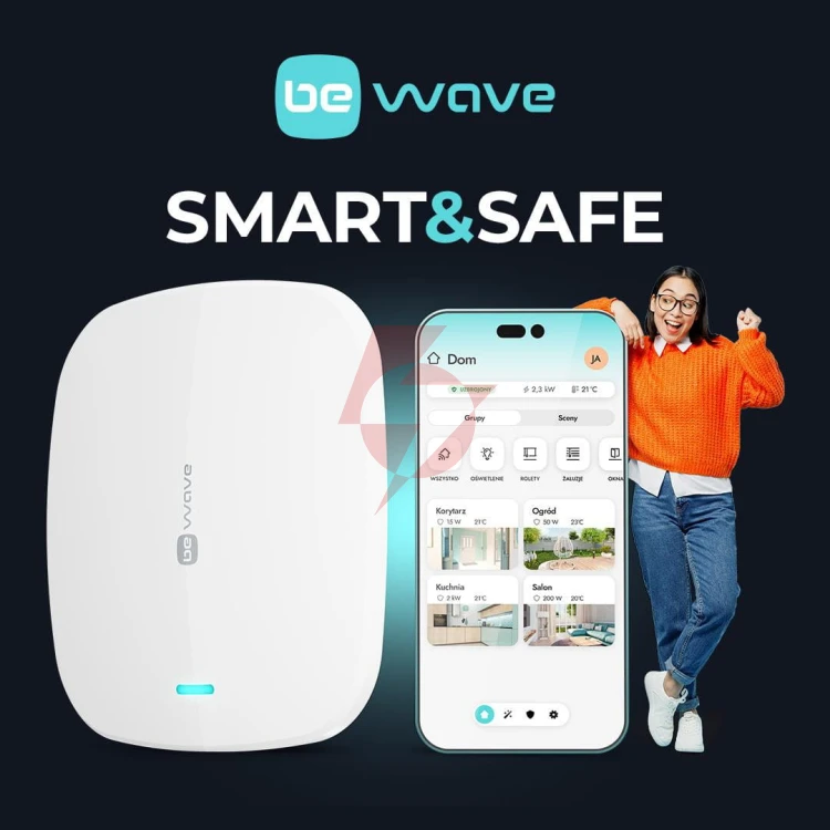 Satel be wave kontroler systemu smart hub