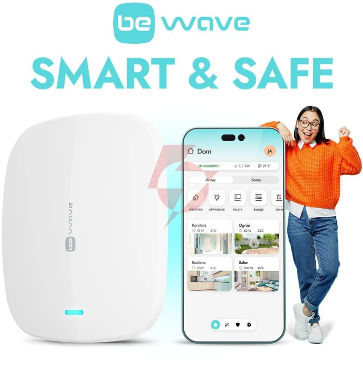 Satel be wave kontroler systemu z modułem gsm smart hub plus