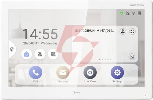 Monitor wideodomofonu hikvision ds-kh9510-wte1(b)