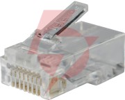 Złącze rj45 męskie pass through utp kat 6 ref. 209906