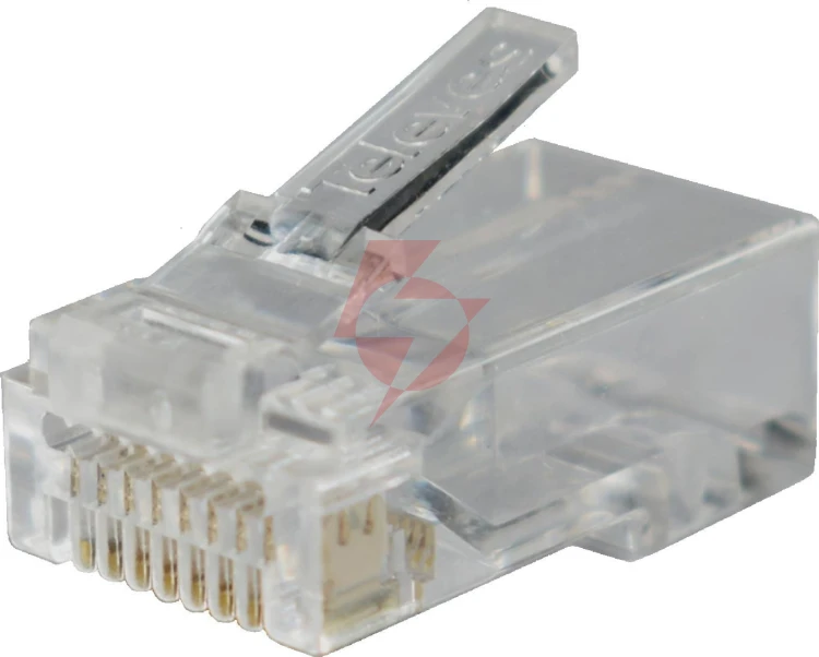 Złącze rj45 męskie pass through utp kat 6 ref. 209906