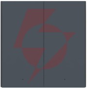 Aqara smart wall switch h1 szary podwójny bez przewodu neutralnego