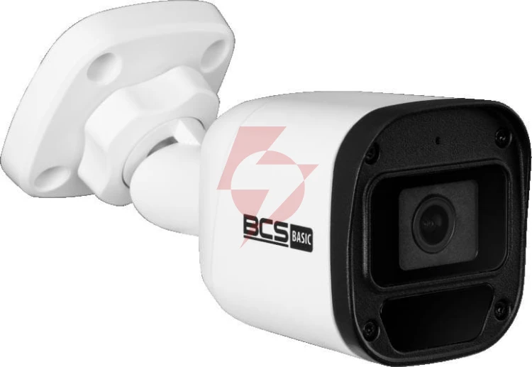 Zestaw monitoringu ip bcs basic 4x kamera bcs-b-tip12fr3(2.0) rejestrator z dyskiem