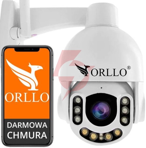Kamera ip orllo z7 pro zewnętrzna obrotowa gsm 4mpx