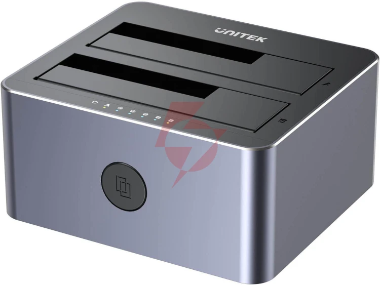 Unitek stacja klonująca dyski 2 x sata 2,5"/3,5" usb 5gbps