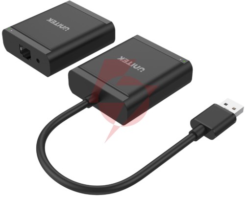 Unitek y-2516 przedłużacz usb 2.0 po skrętce 4xusb