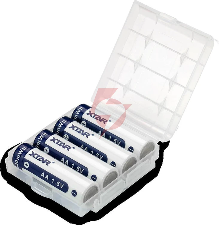Akumulatorki r06 / aa 1,5v xtar 2000mah (box 4 szt.) z zabezpieczeniem