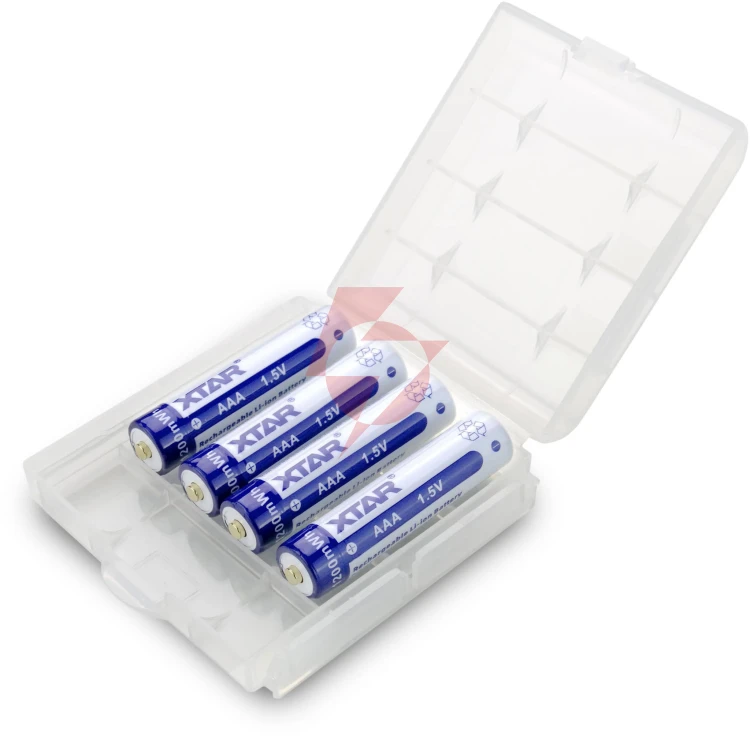 Akumulatorki r03 / aaa 1,5v xtar 750mah (box 4 szt.) z zabezpieczeniem