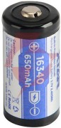 Akumulatorek 16340 / r-cr123 3,7v xtar 650mah (1 szt.) z zabezpieczeniem