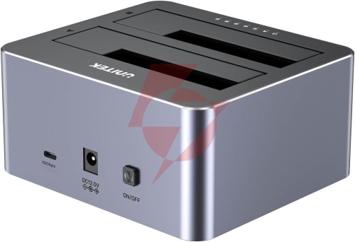 Unitek y-3027gy01-eu stacja klonująca dyski 2 x sata 2,5"/3,5" usb-c 10gbps