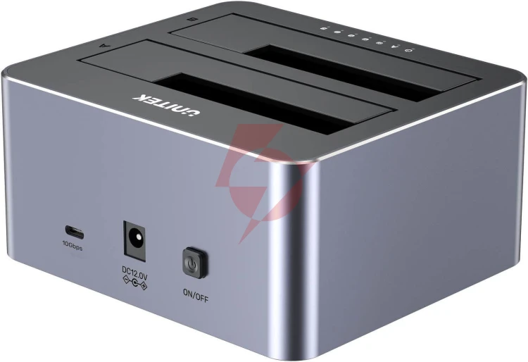 Unitek y-3027gy01-eu stacja klonująca dyski 2 x sata 2,5"/3,5" usb-c 10gbps