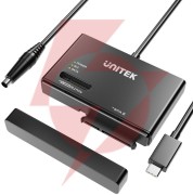 S1232a01-eu unitek mostek usb-c na dyski sata i m.2 mvme