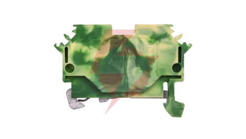 Złączka 2-przewodowa 4mm2 żółto-zielona 281-607