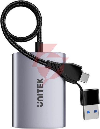 Unitek v1427a01 adapter usb/c/a na 2x hdmi mst fullhd