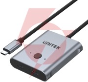 D1078a unitek dwukierunkowy przełącznik usb-c 4k