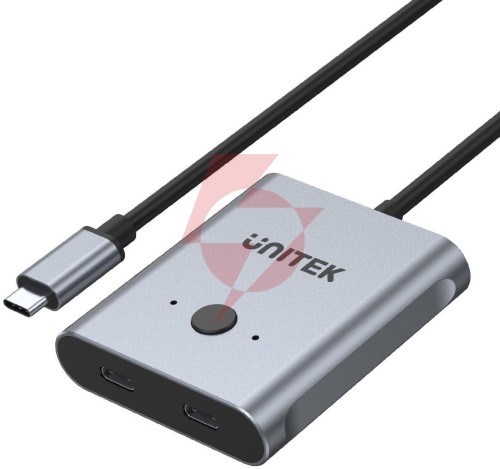 D1078a unitek dwukierunkowy przełącznik usb-c 4k