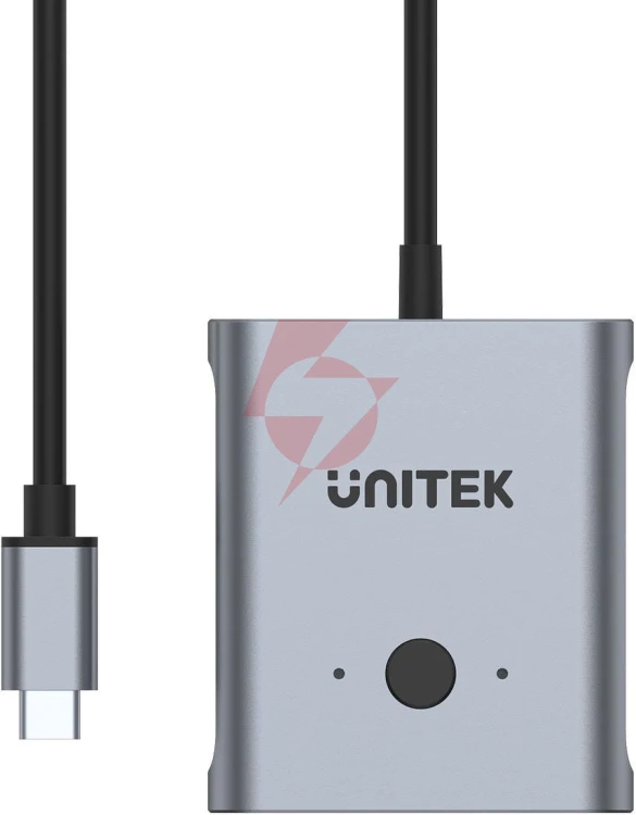 D1078a unitek dwukierunkowy przełącznik usb-c 4k