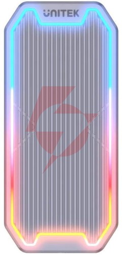 S1210b unitek obudowa dysku m.2 ssd nvme/sata 10gbps rgb