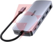 Unitek d1120a01 aktywny hub usb-c 10 gbps, obudowa na dysk m.2, hdmi