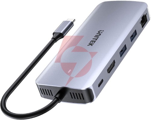 Unitek d1120a01 aktywny hub usb-c 10 gbps, obudowa na dysk m.2, hdmi
