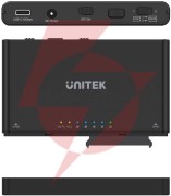 Unitek s1222a mostek / stacja klonująca dyski sata i m.2