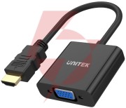 Unitek y-6333 adapter hdmi to vga + audio