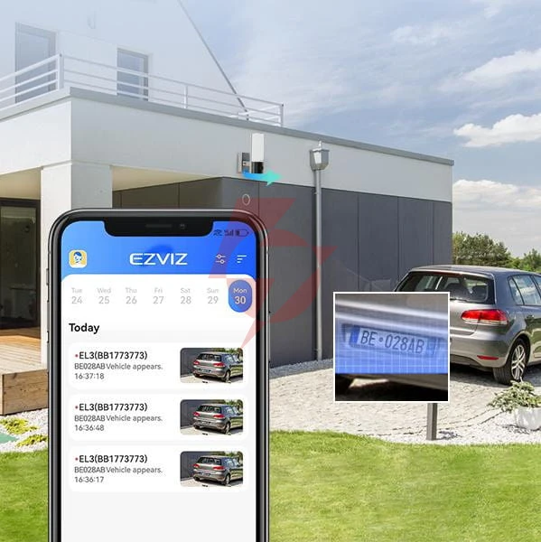 Kamera ip ezviz el3 2k 4mpx wifi
