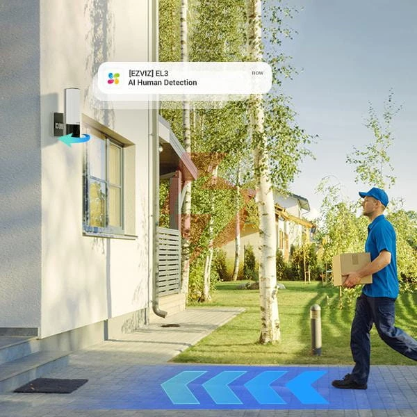 Kamera ip ezviz el3 2k 4mpx wifi