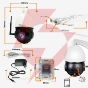 Kamera ip orllo z10 wifi poe z panelem fotowoltaicznym sm6030 pro