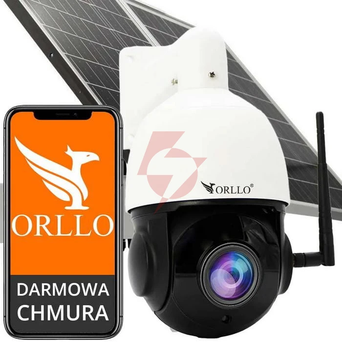 Kamera ip orllo z10 wifi poe z panelem fotowoltaicznym sm6030 pro