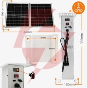 Kamera ip orllo z10 wifi poe z panelem fotowoltaicznym sm6030 pro