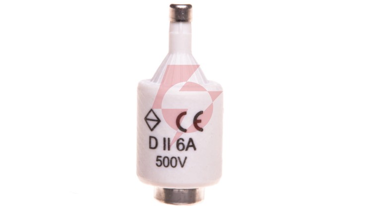 Wkładka bezpiecznikowa BiWts 6A DII gF 500V LE27F06