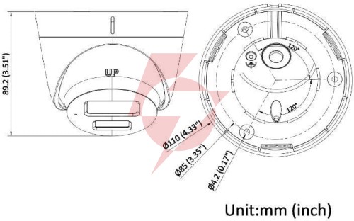 Kamera ip hikvision ds-2cd1343g2-liu(2.8mm) pl