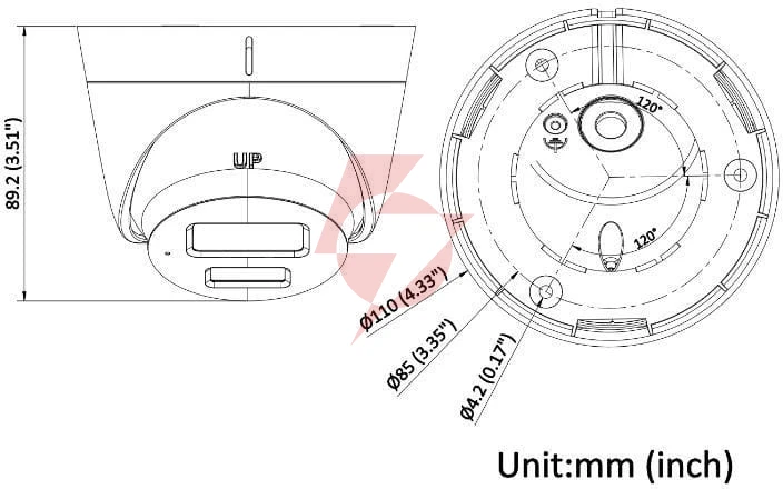 Kamera ip hikvision ds-2cd1343g2-liu(2.8mm) pl