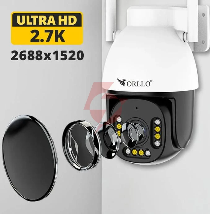 Kamera ip orllo zewnętrzna obrotowa zoom x10 4mpx orllo z9 ultra
