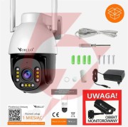 Kamera ip orllo zewnętrzna obrotowa zoom x10 4mpx orllo z9 ultra
