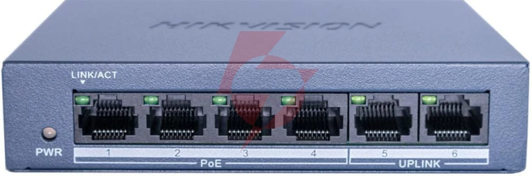 Switch hikvision ds-xs0106-p/polish pl