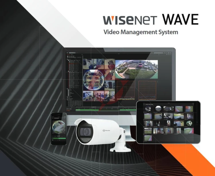 Licencja hanwha wisenet wave wave-pro-04 4 kanały wideo