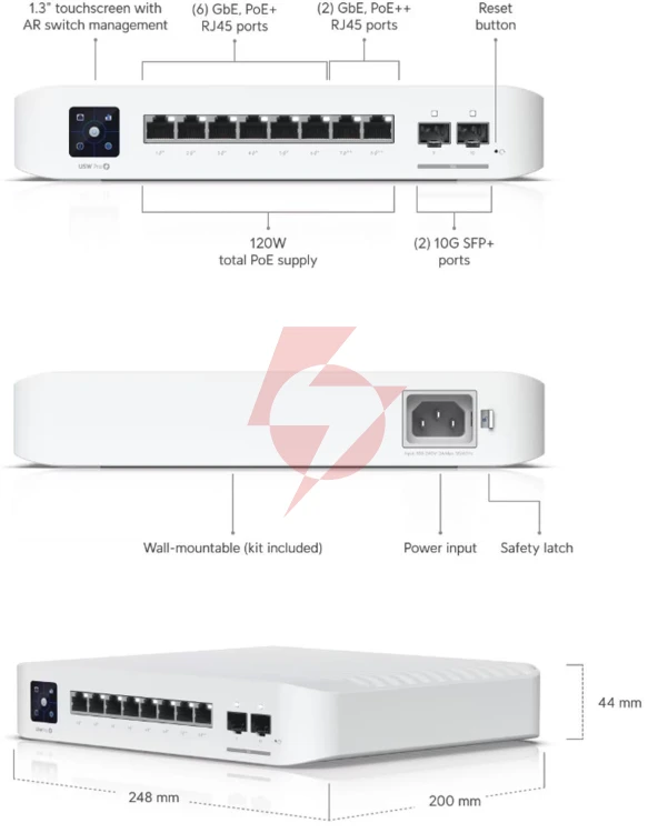Ubiquiti unifi switch (usw-pro-8-poe)