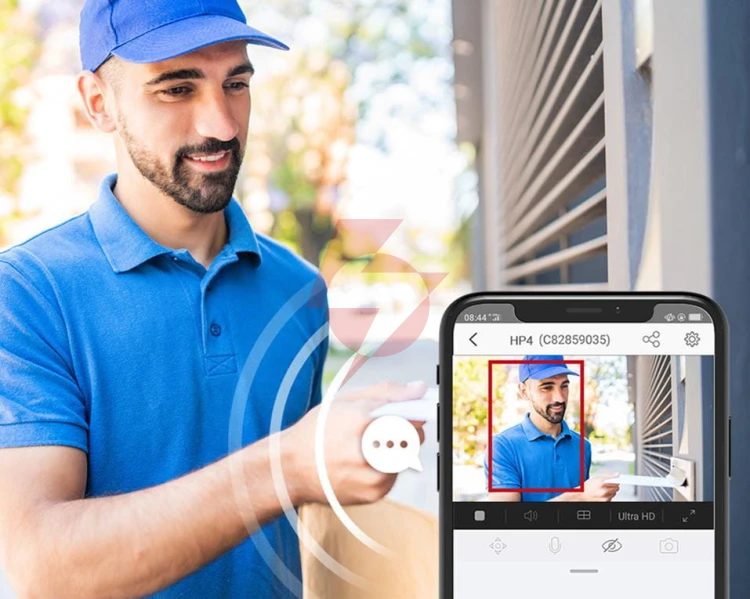 Bezprzewodowy wizjer do drzwi ezviz hp2 2mp