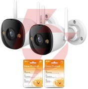 Zestaw 2 kamer ip imou bullet 3 5mp z chmurami imou protect