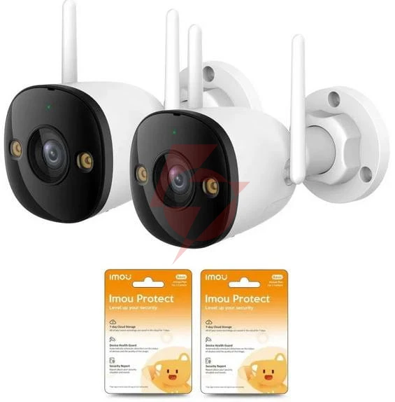 Zestaw 2 kamer ip imou bullet 3 5mp z chmurami imou protect